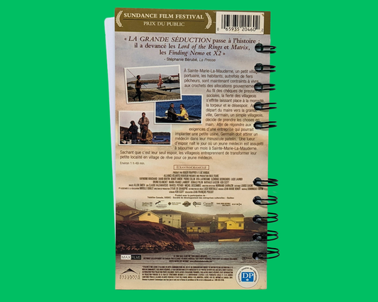 Carnet de film VHS La Grande Séduction