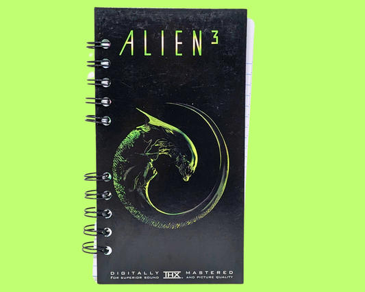 Carnet de notes VHS du film Alien 3