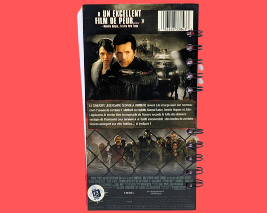 Carnet de notes VHS du film La Terre des morts