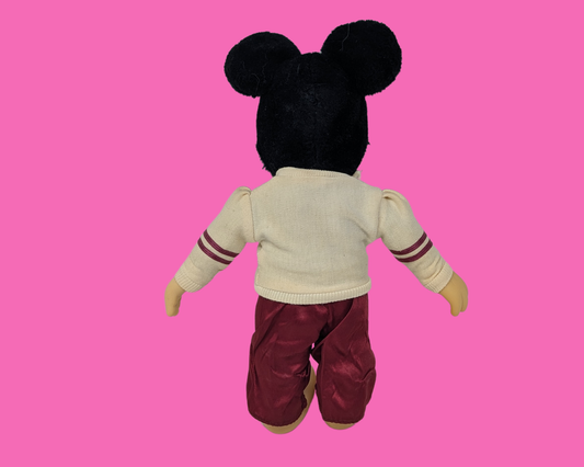 Poupée Mickey Mouse vintage des années 1980 de Walt Disney