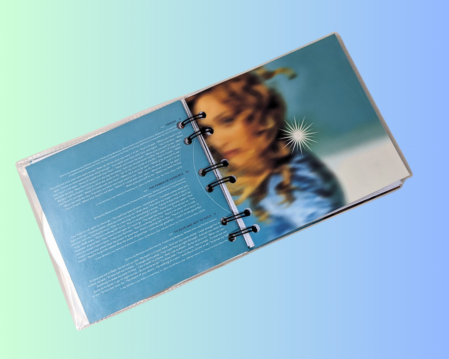 Madonna, Ray of Light CD Notebook