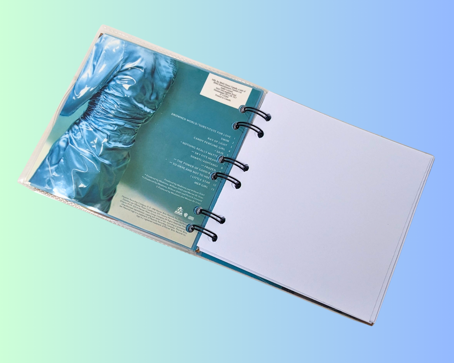 Madonna, Ray of Light CD Notebook