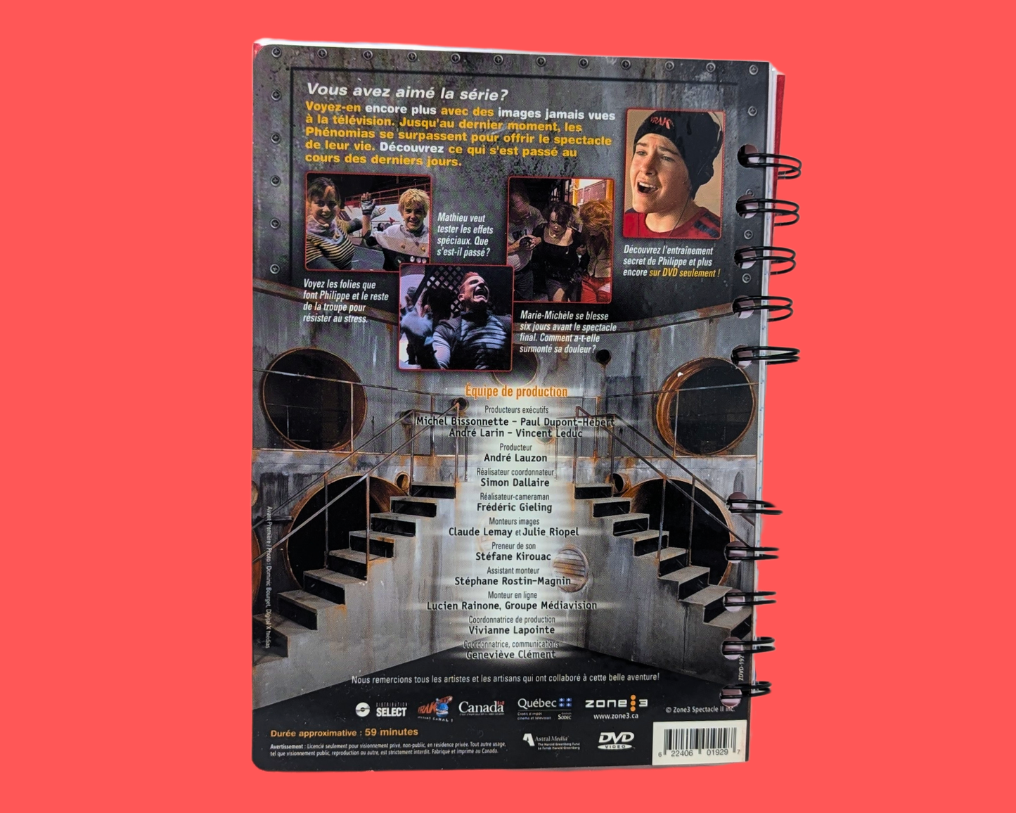 Phénomia DVD Movie Notebook
