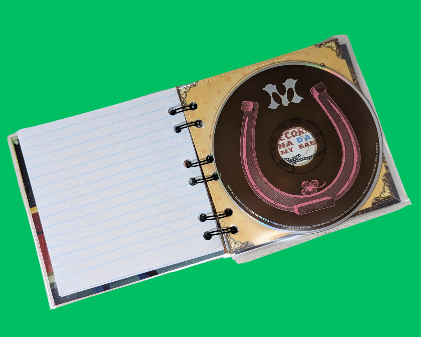 Madonna, Music CD Notebook