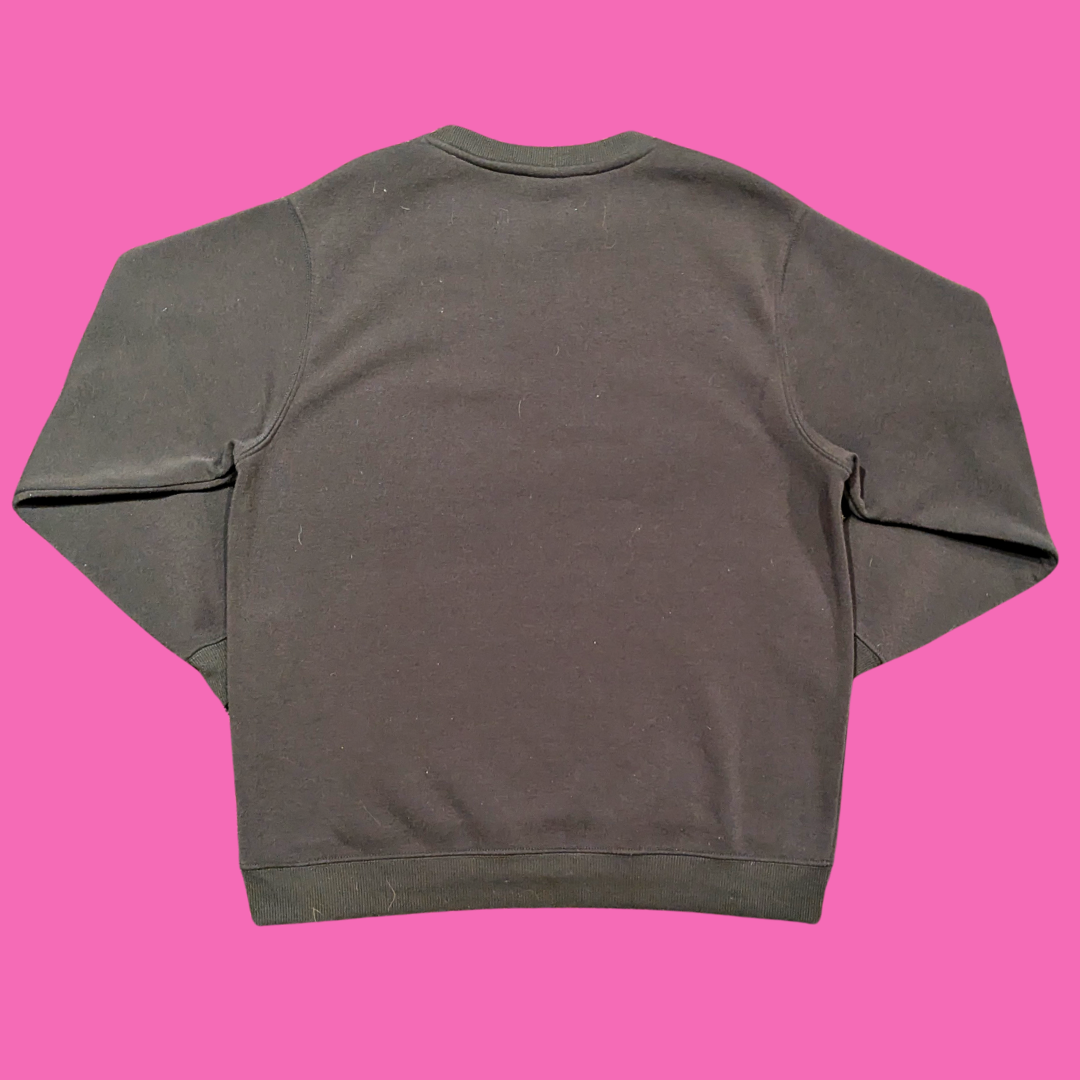 Charlie Brown, Snoopy, Peanuts Black Crewneck Size M