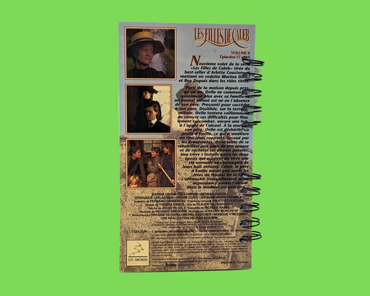 Les Filles de Caleb VHS Movie Notebook