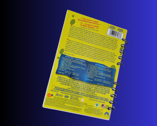 The Sponge Bob Squarepants Movie DVD Movie Notebook