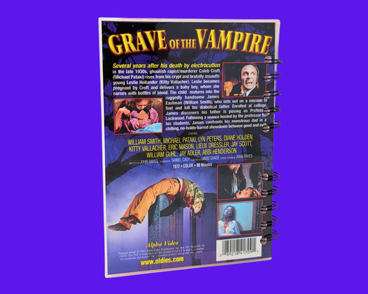 Grave of the Vampire DVD Movie Notebook