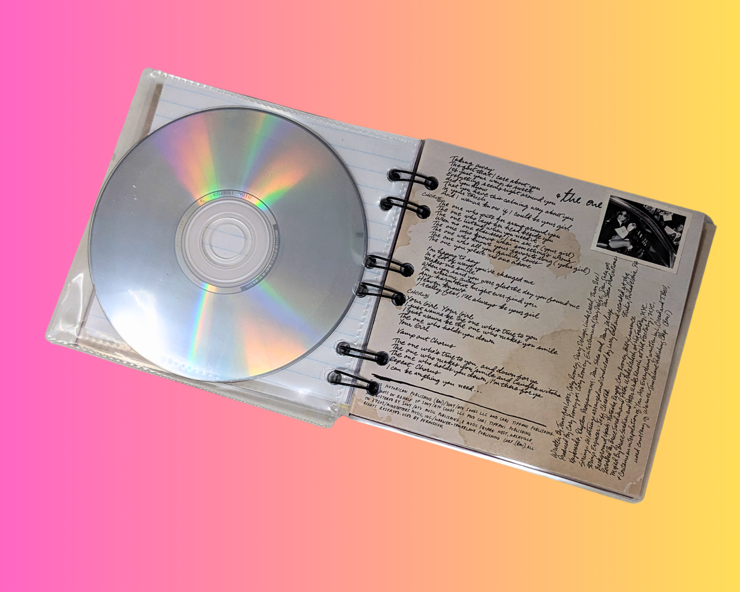 Jennifer Lopez, This is Me... Then CD Notebook