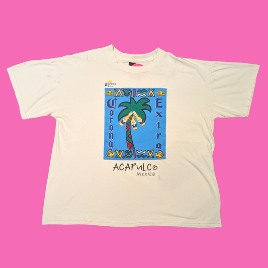 Corona Extra Acapulco Mexico T-Shirt Size XL