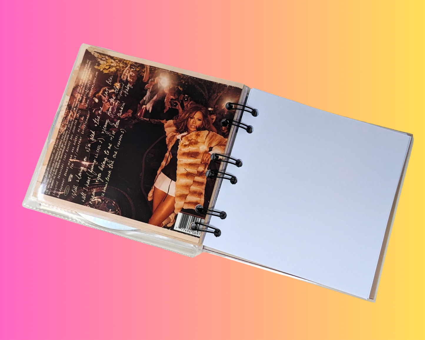 Jennifer Lopez, This is Me... Then CD Notebook