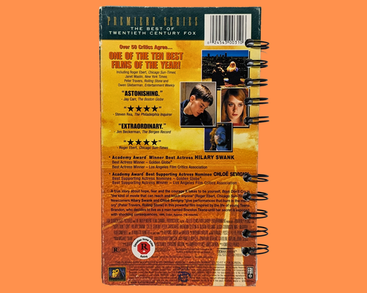 Carnet de films VHS Boys Don't Cry