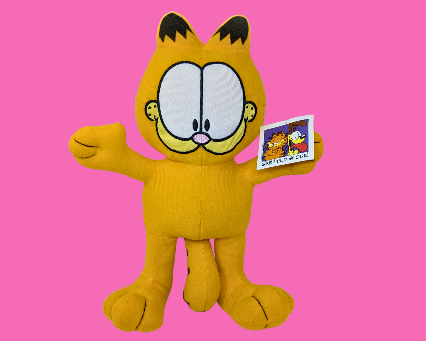 Vintage 1990's Garfield Plushie, New With Tags