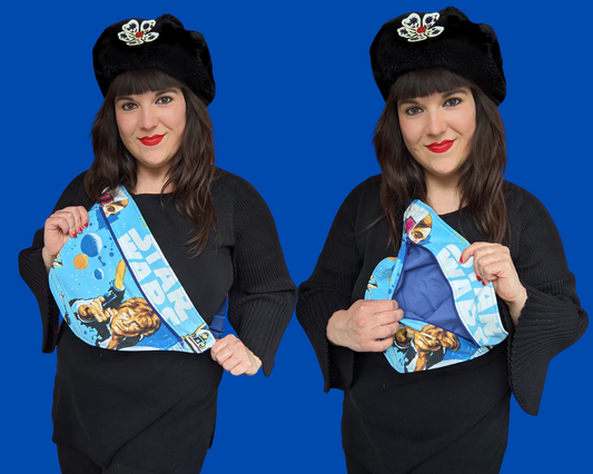 Sac banane Star Wars fait main et recyclé