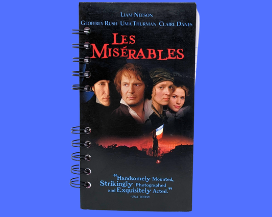 Carnet de film VHS Les Misérables