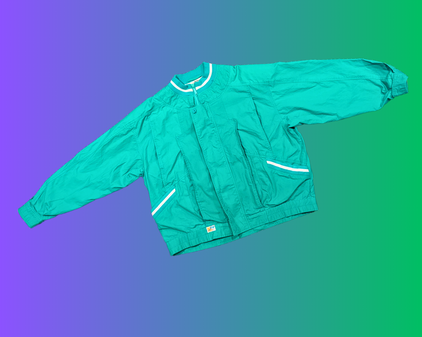 Vintage 1990's Ispo By Alto Green Jacket Size L