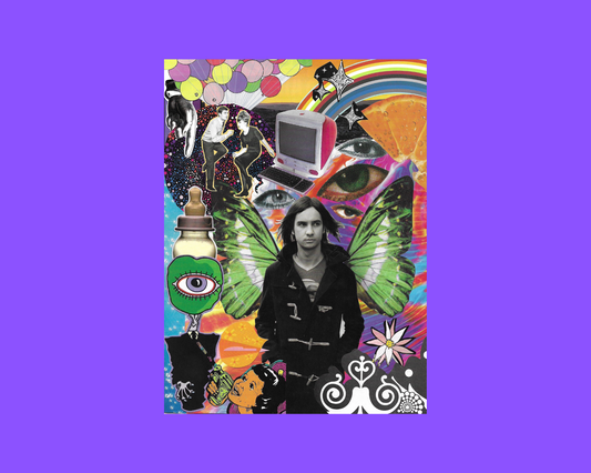 Print of Handmade Collage of Tame Impala