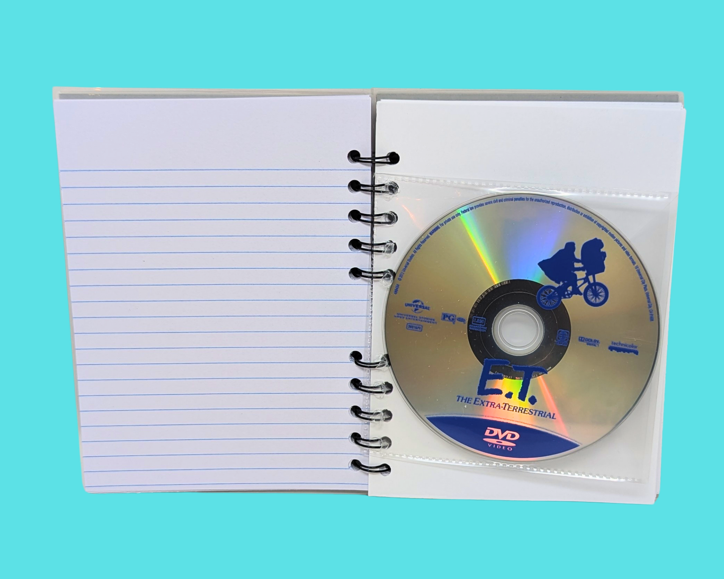 E.T The Extra Terrestrial DVD Movie Notebook