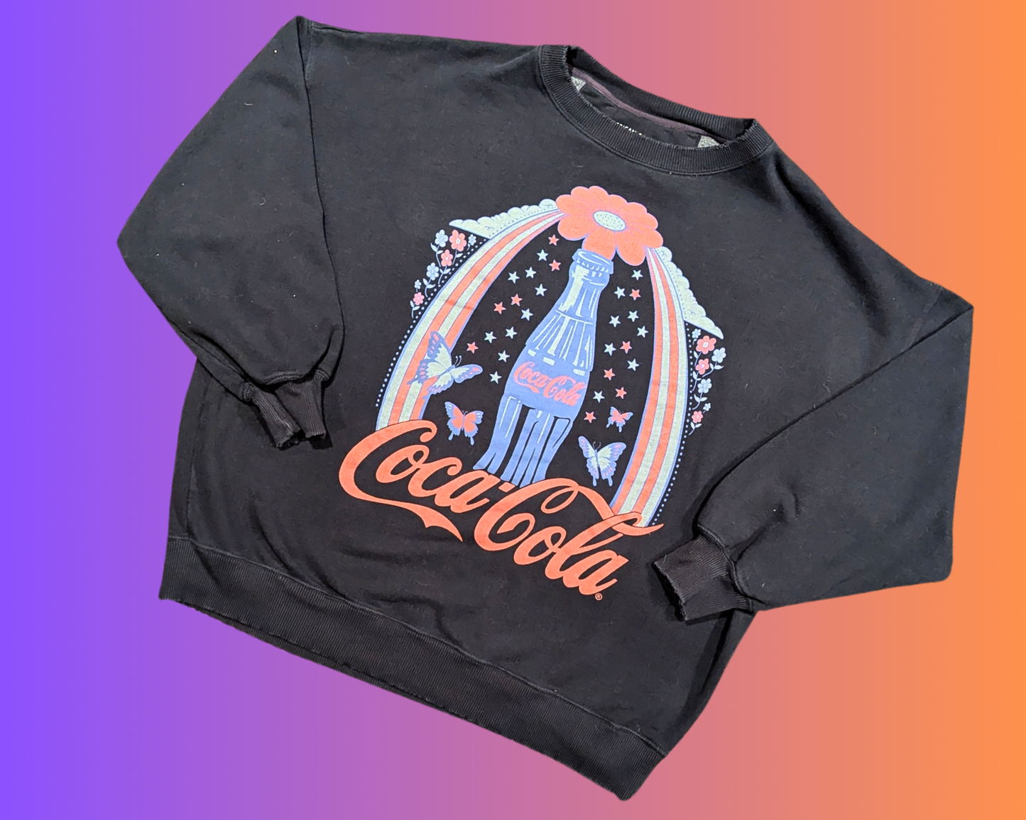 Y2K Coca Cola, American Eagle Crewneck Size L