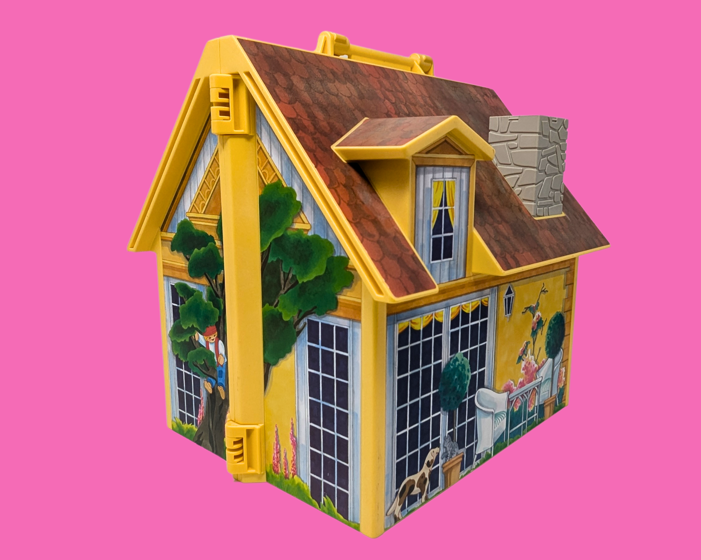 Y2K 2005 Playmobil House with Toy Accessories