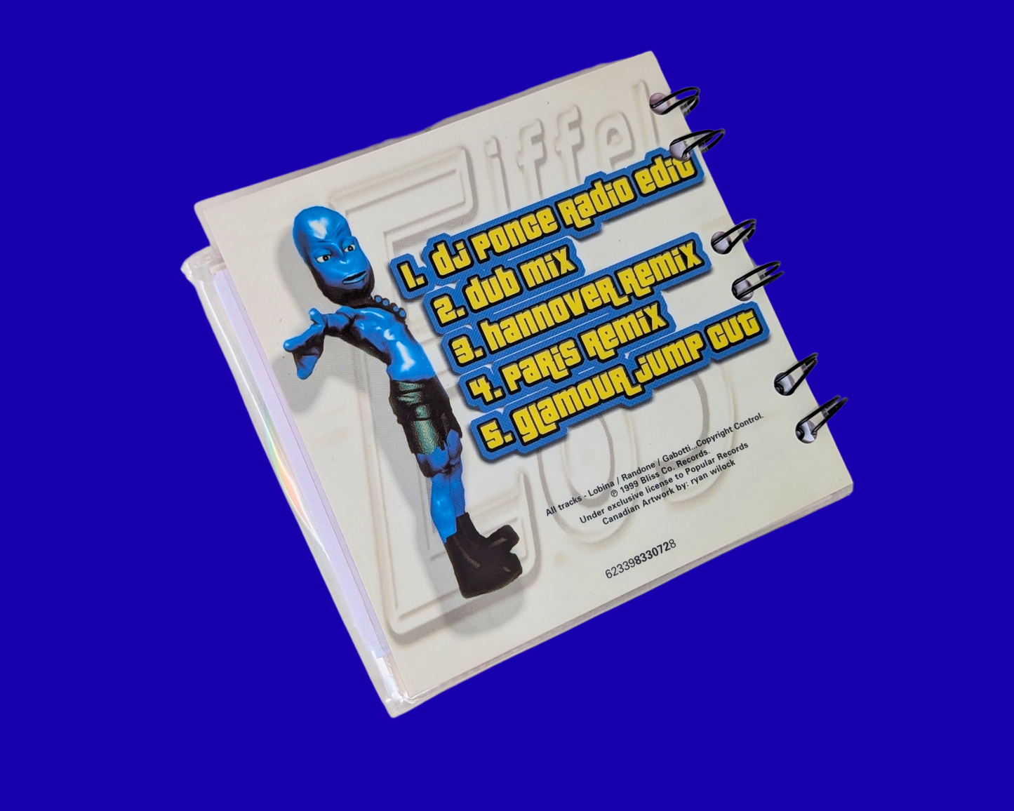 Eiffel 65, Blue CD Notebook