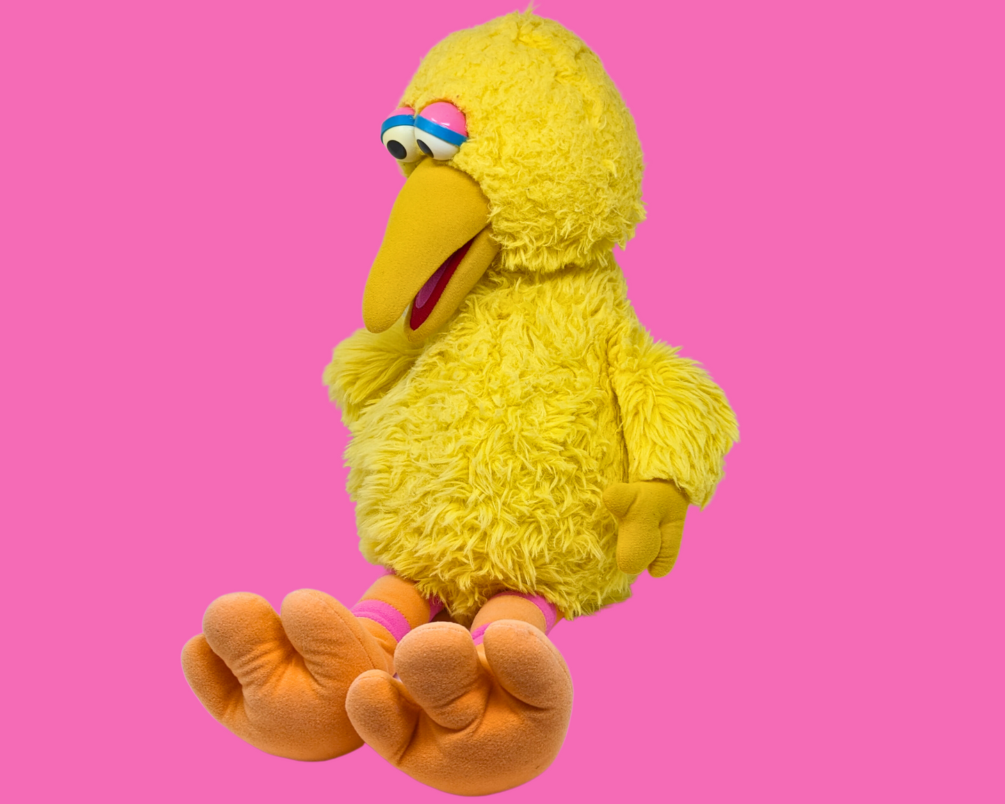 Peluche géante vintage des années 1990 en forme d'oiseau