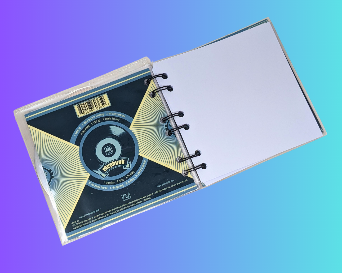 Black Eyed Peas, Elephunk CD Notebook