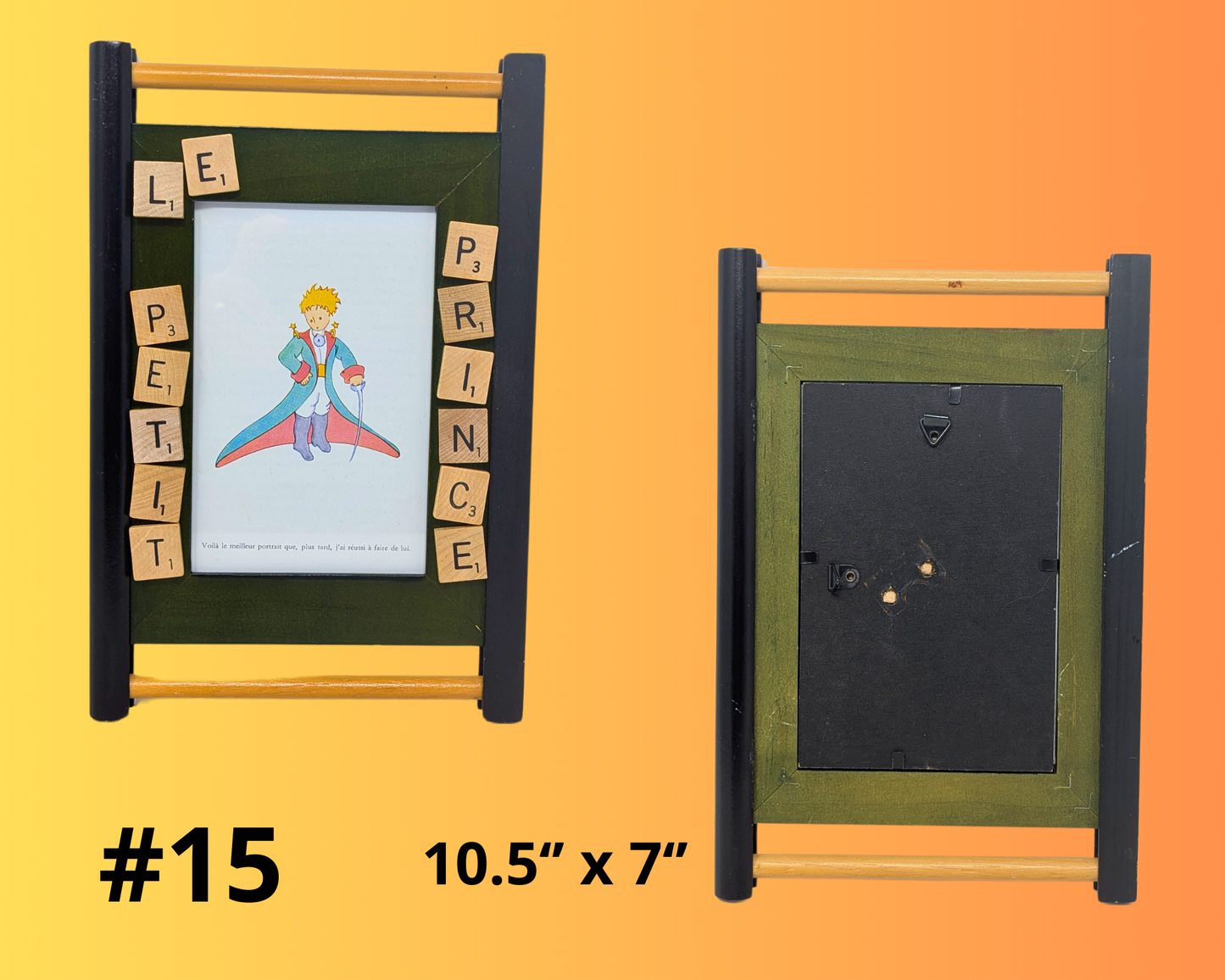 The Little Prince, Le Petit Prince Antoine de Saint-Exupéry, Decorative Frames and Notebooks