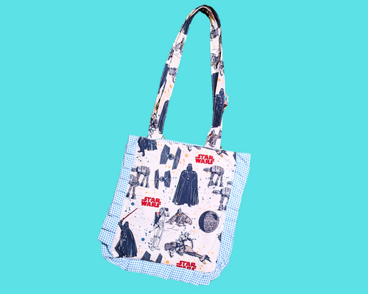 Sac fourre-tout Star Wars fait main et recyclé