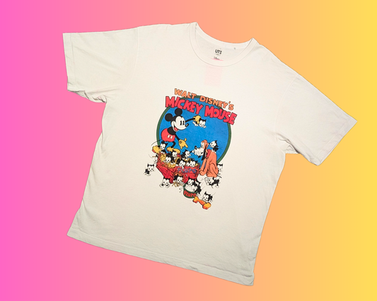 T-shirt Mickey Mouse de Walt Disney des années 2000, taille XL