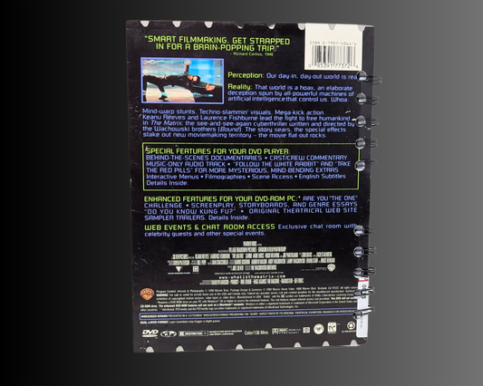 Matrix DVD Movie Notebook