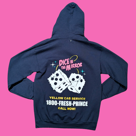 Dice in the Mirror, Yellow Cab Service, Fresh Prince Hoodie Size S