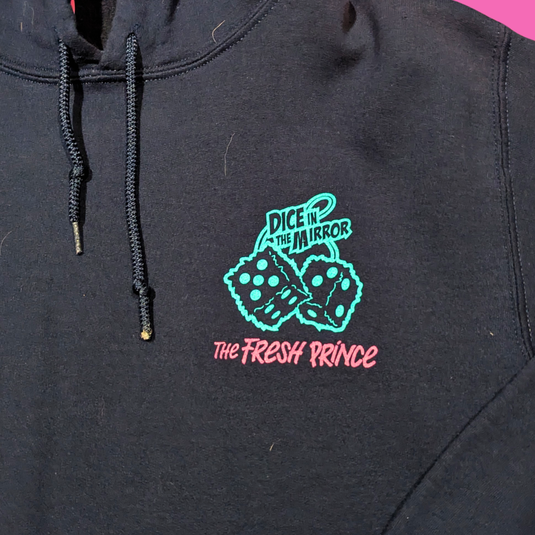 Dice in the Mirror, Yellow Cab Service, Fresh Prince Hoodie Size S