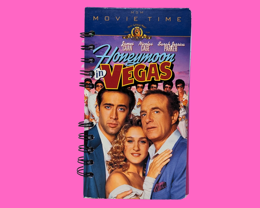 Lune de miel à Vegas Cahier de film VHS