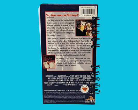 Carnet de notes VHS du film Road House