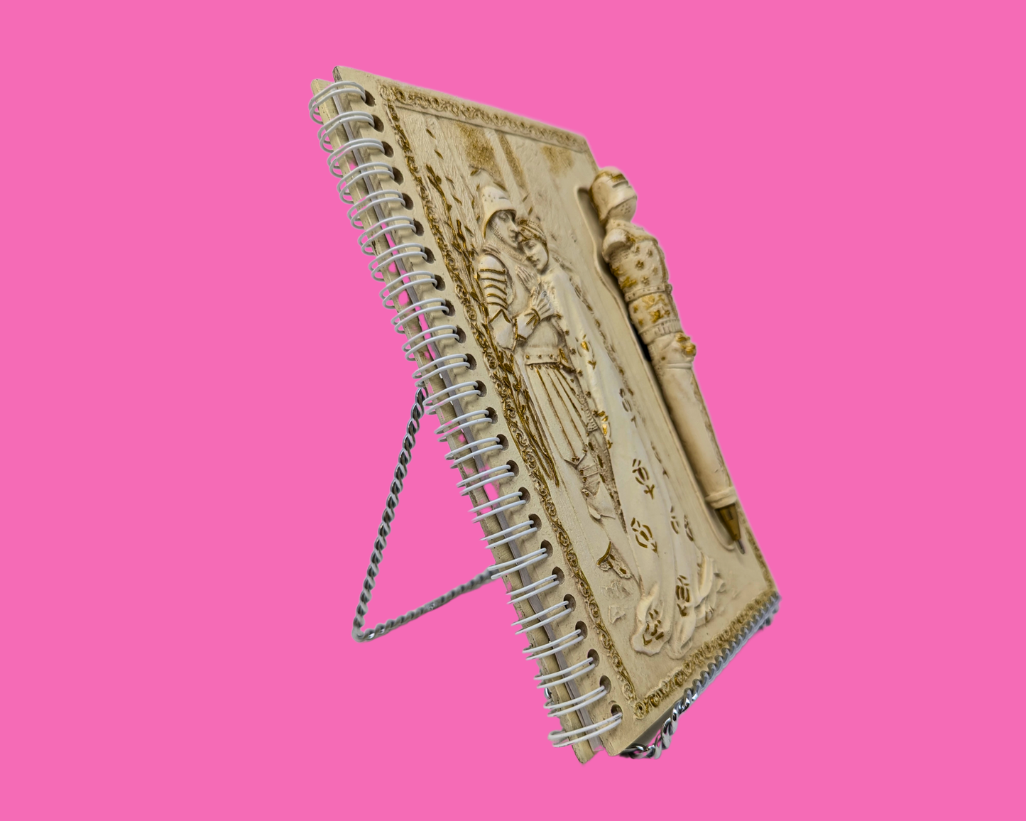 Vintage 1990's Brand New Medieval Notebook with Pen