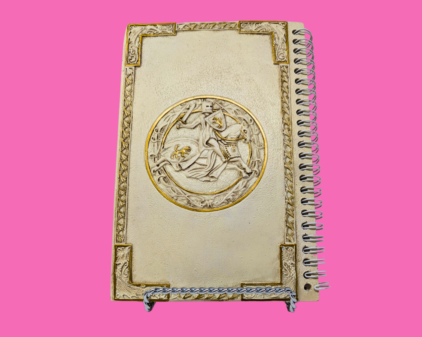 Vintage 1990's Brand New Medieval Notebook with Pen