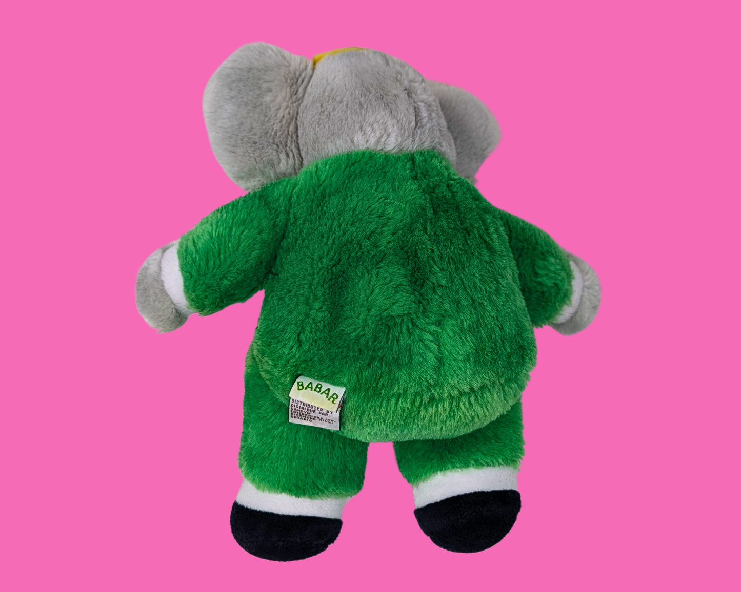 Peluche Babar vintage des années 1990