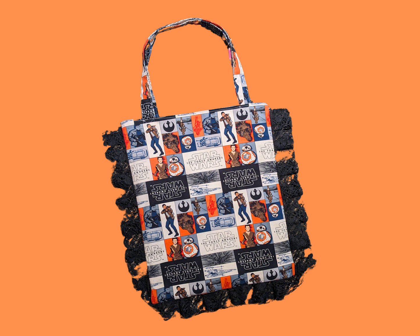 Sac fourre-tout Star Wars fait main et recyclé