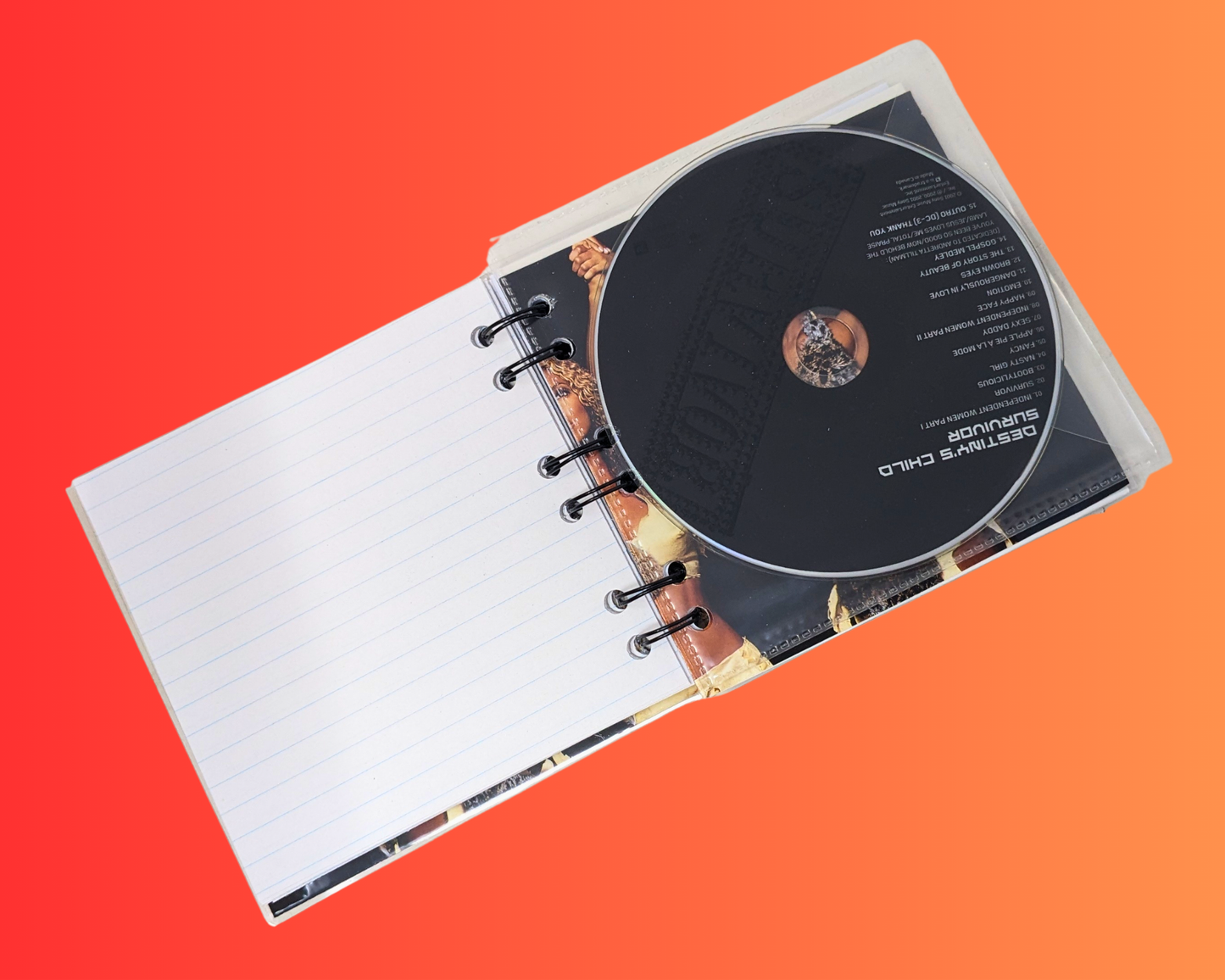 Destiny's Child, Survivor CD Notebook