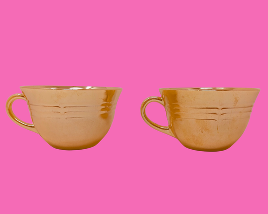 Tasses Fire King vintage des années 1960, lot de 2