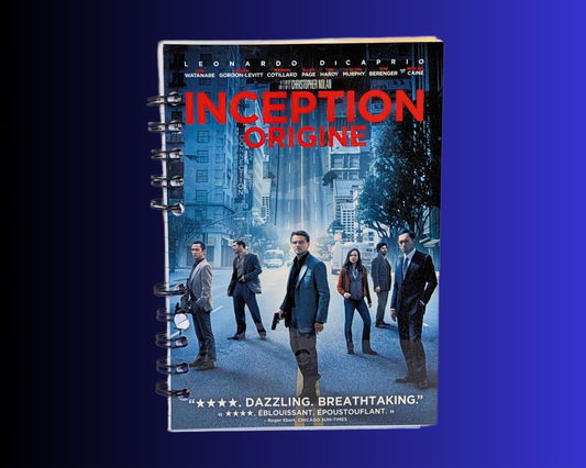 Carnet de notes du film DVD Inception