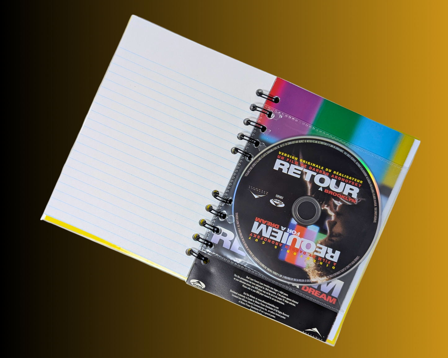 Requiem For A Dream DVD Movie Notebook