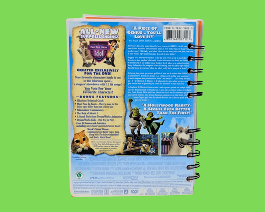 Shrek 2 DVD Movie Notebook