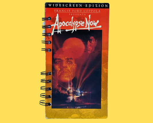 Carnet de notes VHS du film Apocalypse Now
