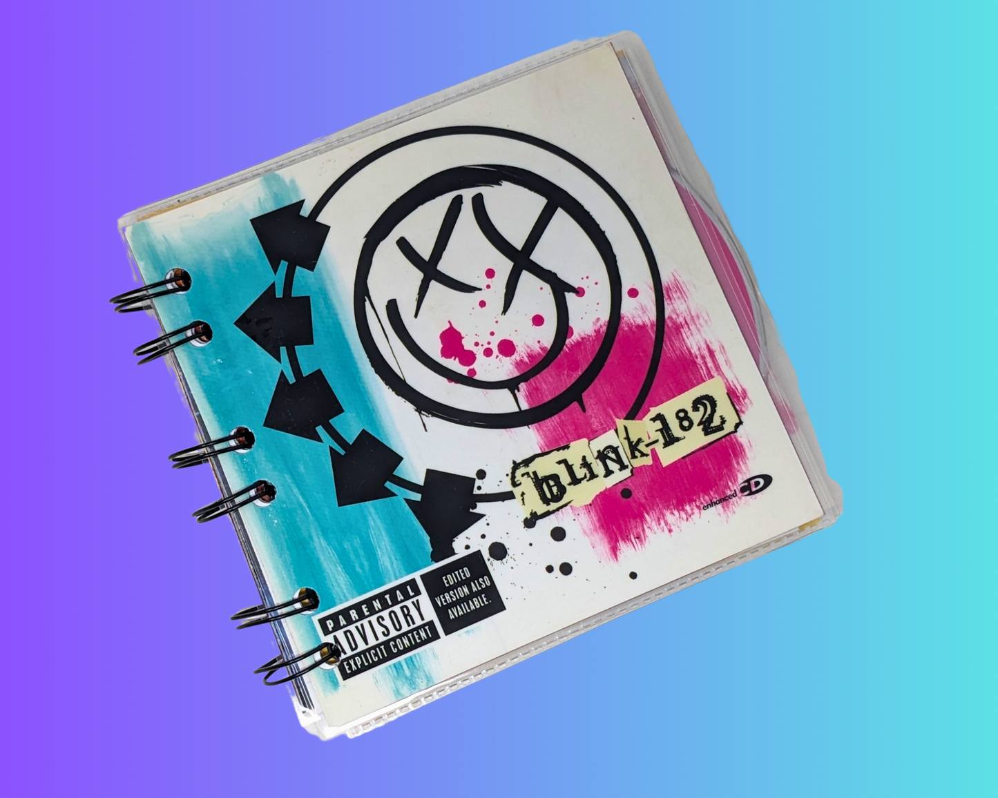 Blink 182 CD Notebook