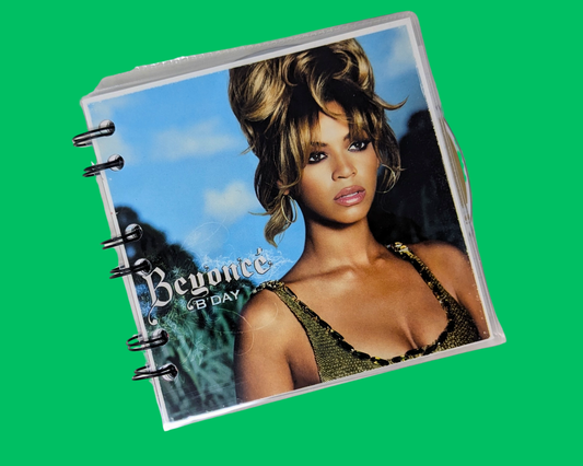 Carnet de notes CD d'anniversaire de Beyoncé