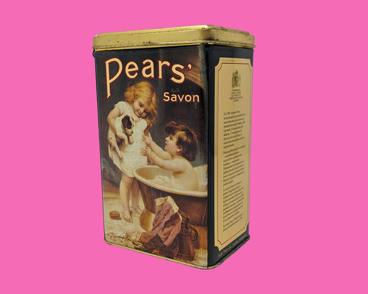 Boîte de savon Pears vintage des années 1990