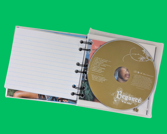 Carnet de notes CD d'anniversaire de Beyoncé