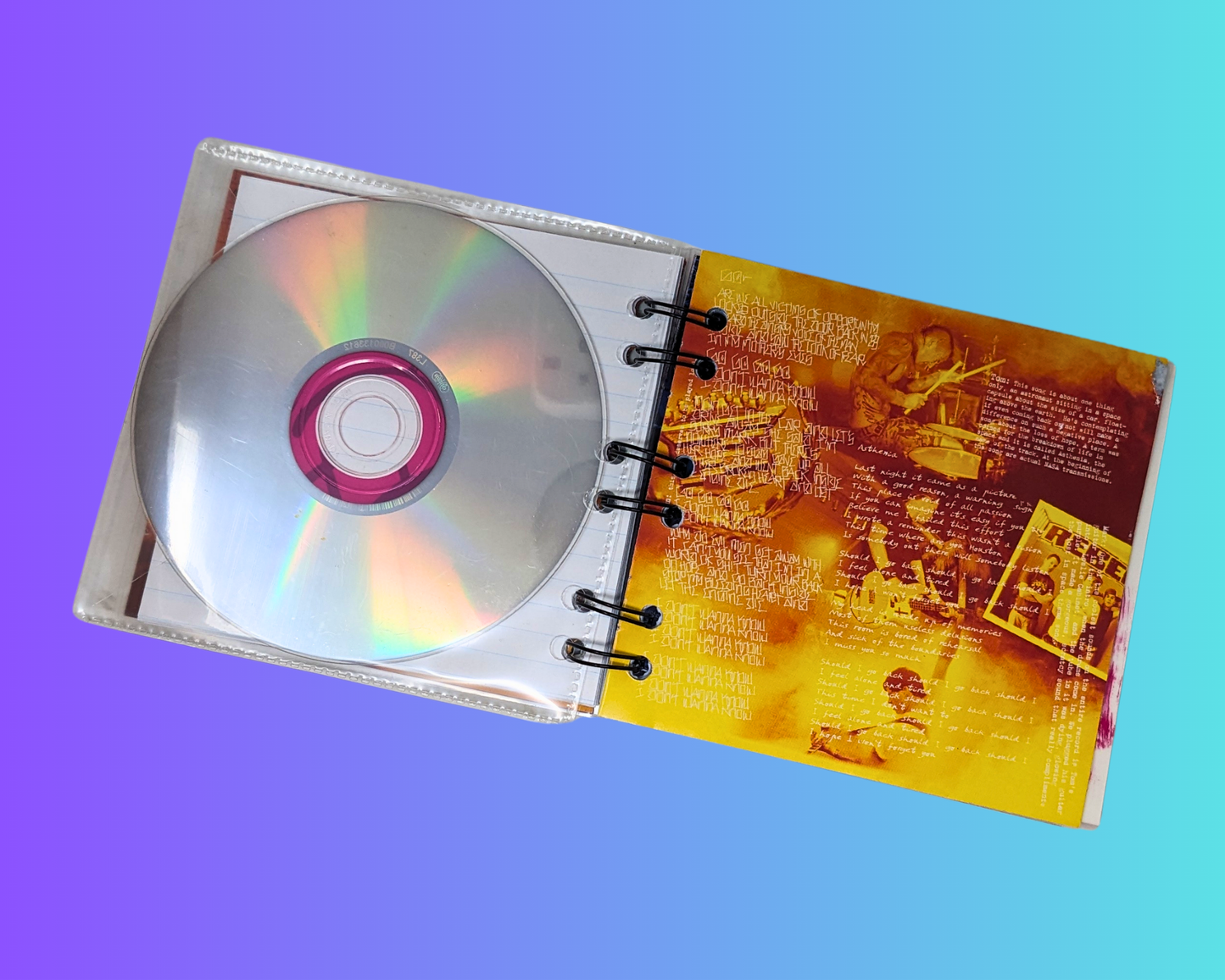 Blink 182 CD Notebook